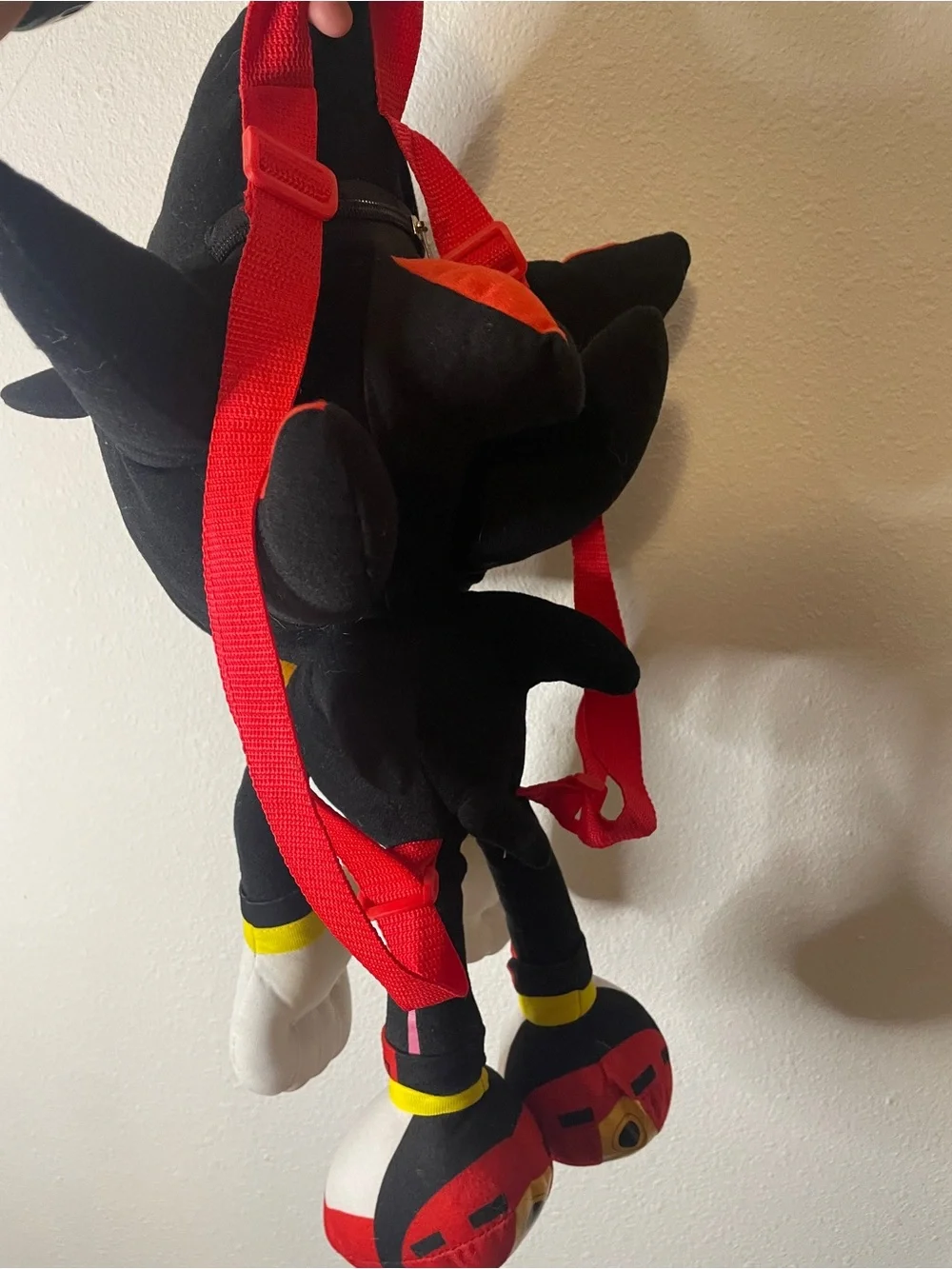 Sonic The Hedgehog Shadow Plush Backpack